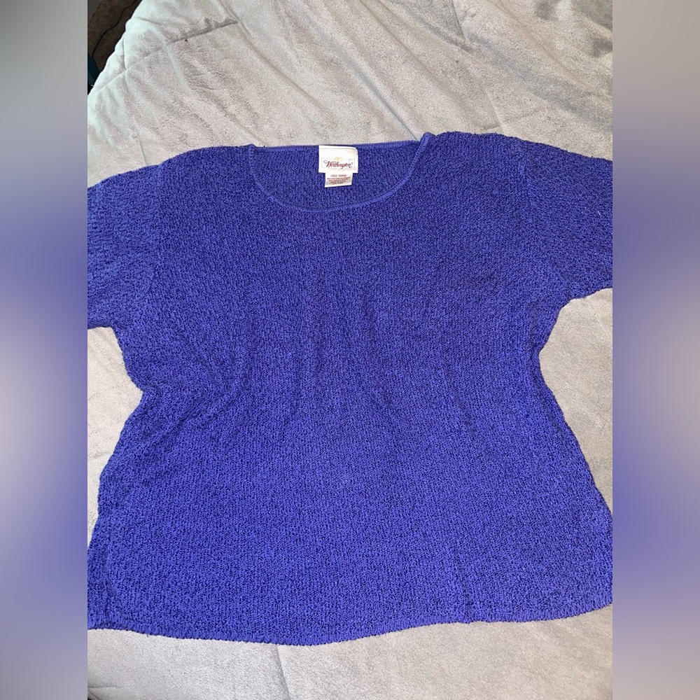 Worthington Textured Short Sleeve Tee